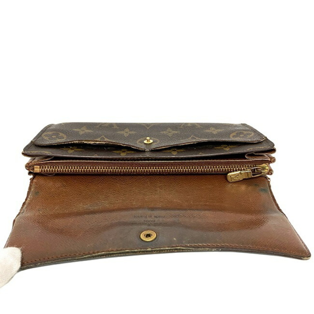 LOUIS VUITTON Long Wallet Portofeuil Sarah Brown Monogram M61734 MI1903 Bi-Fold - Picture 6 of 10